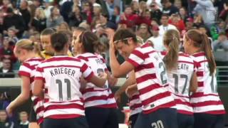 Christen Press  TBT  First Cap amp Goals [upl. by Innos]