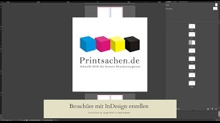 Broschüre mit InDesign erstellen [upl. by Meedan532]