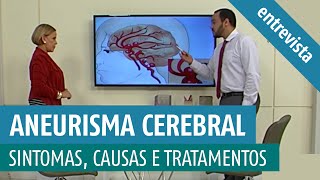 Aneurisma Cerebral  Sintomas causas e tratamentos Entrevista Claudete Troiano [upl. by Susumu]