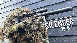 Russias Quietest Sniper Rifle has the Worlds LARGEST Silencer [upl. by Ellehc]