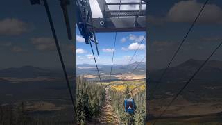 Flagstaff Fall Colors at Snowbowl gondola autumn fall fallcors arizona flagstaff [upl. by Melisandra]