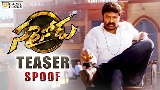 quotSarainoduquot Teaser Spoof with quotBalakrishnaquot Legend Movie  Allu Arjun  Filmy Focus [upl. by Willmert]