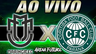 MARINGÁ x CORITIBA AO VIVO Semifinal Campeonato Paranaense  Narração [upl. by Adnamal]