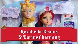 Ever After High Rosabella Beauty amp Daring Charming Epic Winter Doll Review amp Unboxing [upl. by Einned]