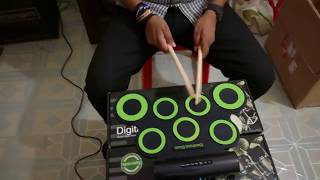 Portable Rollup Electronic Drum Pad Set [upl. by Alegnave]