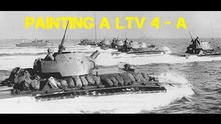 Painting a Battlefront LVT 4 a for the USMC [upl. by Aninaj250]