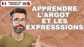 Comment BIEN apprendre largot et les expressions  Français COURANT Stitres  transcription PDF [upl. by Taber]