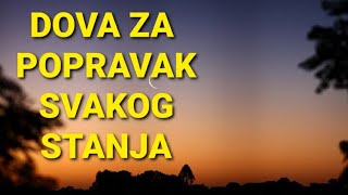 LIJEPA DOVA ZA POPRAVAK SVAKOG STANJA [upl. by Orravan]