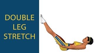 Pilates Übungen Double leg stretch [upl. by Einohtna]