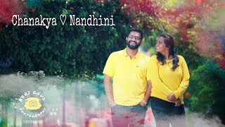 Chanakya  Nandhini  Best prewedding song  Komati cheruvu Siddipet [upl. by Amal]