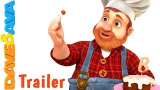 🍮 Pat A Cake – Trailer  New Nursery Rhymes from Dave and Ava 🍮 [upl. by Hpejsoj]