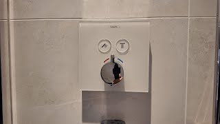 Hansgrohe Select Shower Button Replacement [upl. by Lesli]