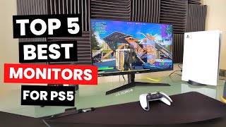 Top 5 Best Monitors for PS5 2024 [upl. by Ttehc]