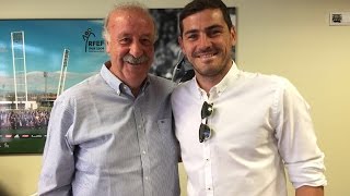 Casillas se reconcilia con Del Bosque [upl. by Montano768]