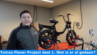 Tomoshandel Tomos Flexer project deel 1 [upl. by Nimajneb]