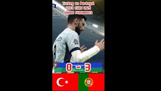 TURKEY 03 PORTUGAL  BRUNO FERNENDES GOAL  UEFA EURO 2024shorts [upl. by Gem]