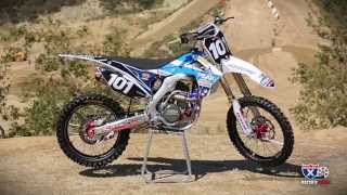 2014 Honda CRF250R Pro Circuit Peak Retro Look [upl. by Fanchan]