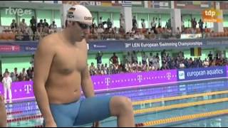 Mens 100m BREASTSTROKE Semifinal 2  European Swimming Championships 2012 [upl. by Latsyrd]