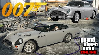 GTA 5  Movie Build  JAMES BONDS Aston Martin DB5  Dewbauchee JB700W Customization [upl. by Wickner]