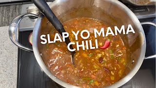 Cooking With Bae  Slap Yo Mama Chili  Easy Delicious Homemade Chili [upl. by Archambault581]