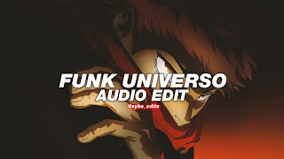 funk universo  irokz edit audio [upl. by Neffets195]