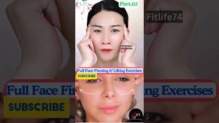 Full Face Firming amp Lifting Exercises Part02 antiaging facialyoga facelift yoga shorts [upl. by Ylas357]