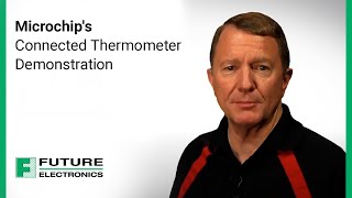 Microchips Connected Thermometer Demonstration [upl. by Silvester]