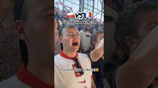 POLSKA vs FRANCJA🇵🇱🇫🇷⚽️ piłkanożna shorts [upl. by Rodrique]