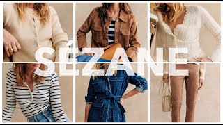 SEZANE review tryon  Sezane Haul Winter Collection February [upl. by Thorne254]