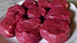 How to Butcher a Whole Beef Tenderloin [upl. by Nodyarg725]