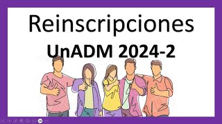 👀📣Resinscripciones UnADM 20242👌✅ [upl. by Ahtelat610]