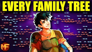 How Every Percy Jackson Character is Related Full Family Tree [upl. by Nonnelg]