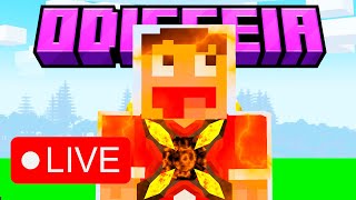 ULTIMAS LIVE UPANDO A ARMADURA DO DRACONIC  Minecraft Odisseia [upl. by Hanid]