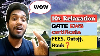 Gate 2025  All about General EWS  How to get EWS certificate  Gate 2025 form fill up [upl. by Imelida]