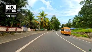 4K  UHD 🔥 SH8 Main Eastern Highway Ponkunnam Manimala Road 🔥 State Highway 8 🔥 NH183 🔥 60 FPS [upl. by Huskamp]