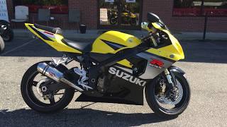 2005 Suzuki GSXR750 [upl. by Eimmot]