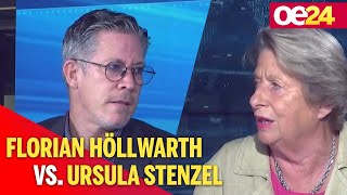 Die Insider  Florian Höllwarth vs Ursula Stenzel [upl. by Eedyaj535]