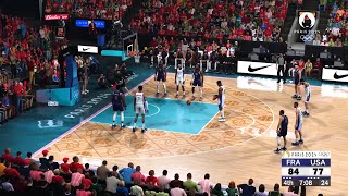 USA vs France FULL GAME Highlights  Aug 9 2024  Olympic Mens Basketball Gold Medal Game NBA 2K24 [upl. by Zul]