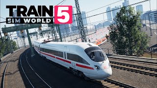 ICET ACTION  Baureihe 411  Frankfurt  Hanau  Train Sim World 5 [upl. by Nala]