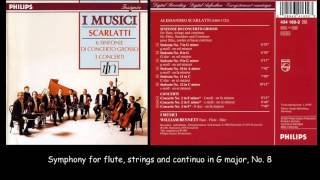 Alessandro Scarlatti  6 Sinfonie di Concerto Grosso e 3 Concerti  I Musici  1980 [upl. by Gamber]