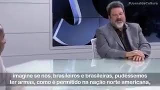 Filósofo Mário Sérgio Cortella fala sobre liberar o porte de armas no Brasil [upl. by Feledy]