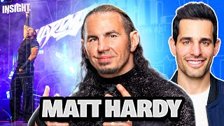 Matt Hardy On Leaving AEW Possible WWE Return Hardy Boyz Legacy Ladder Matches [upl. by Noremak]