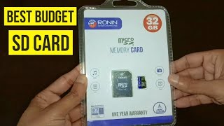 Best Original Ronin 32 GB memory card full review price [upl. by Ylrrad505]