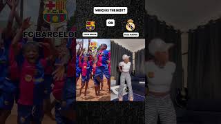 VISCA BARÇA Vs HALA MADRID Pt 26 shorts dance music halamadrid viscabarça laliga [upl. by Lundberg]