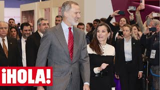 Los reyes don Felipe y doña Letizia inauguran Fitur en una edición que bate récords [upl. by Jeni]