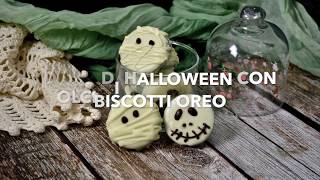 Dolci di Halloween con biscotti Oreo Ricetta facilissima [upl. by Litta312]