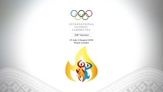 Host City Election for the 2020 Youth Olympic Winter Games and the 2022 Olympic Winter Games [upl. by Lidia]