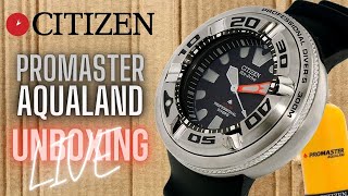 Citizen ProMaster Aqualand Unboxing [upl. by Cordelie]