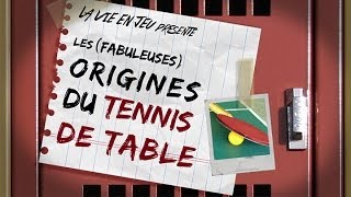 Les origines du tennis de table [upl. by Harod]