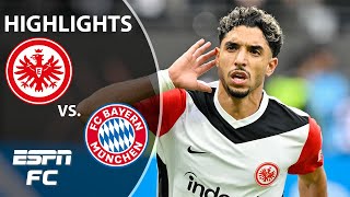 Eintracht Frankfurt vs Bayern Munich  Bundesliga Highlights  ESPN FC [upl. by Anny]